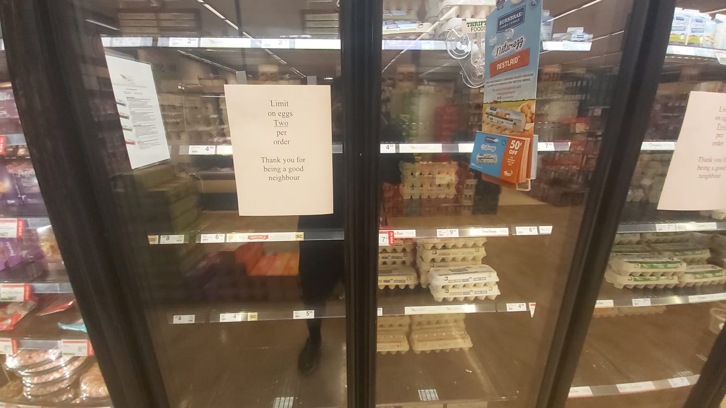 Food shortages and the end game. Be prepared.